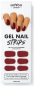 Preview: Gel Nail Strips Rusty Red